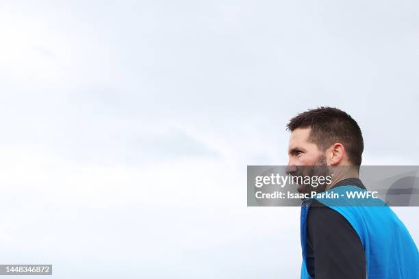 Joao Moutinho of Wolverhampton Wanderers during a Wolverhampton Wanderers Training Session on December 11, 2022 in Marbella, Spain.