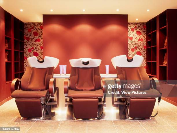 Sejour, Bray Street, London, Sw3, United Kingdom, Architect: Target Living, Sejour, Hair And Beauty Salon, Target Living, London, View Of Chairs With...