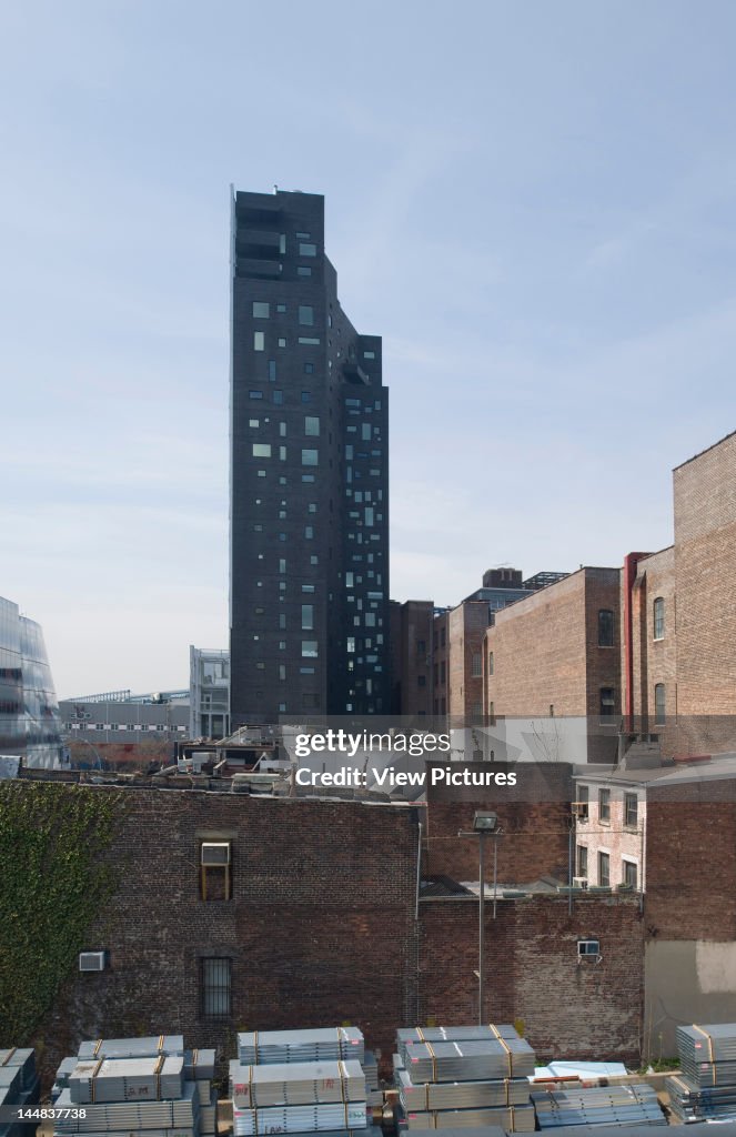 100 11Th Avenue, 11Th Avenue, New York, New York, United States Architect:  Jean Nouvel 2010 Jean Nouvel'S Apartments On 100 11Th Avenue, New York, From The High Line