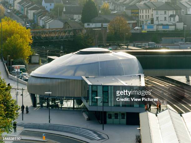 Newport Train Station, Station Road, Newport, South Wales, United Kingdom, Architect: Grimshaw Newport Train Station Bridge And Ticket Hall Grimshaw...