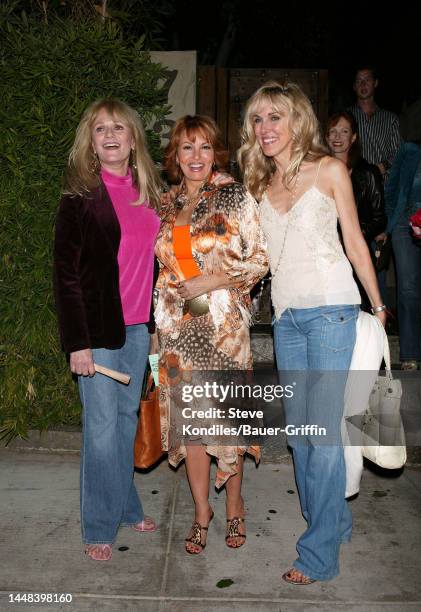 Valerie Perrine, Raquel Welch, and Alana Stewart are seen on October 21, 2004 in Los Angeles, California.