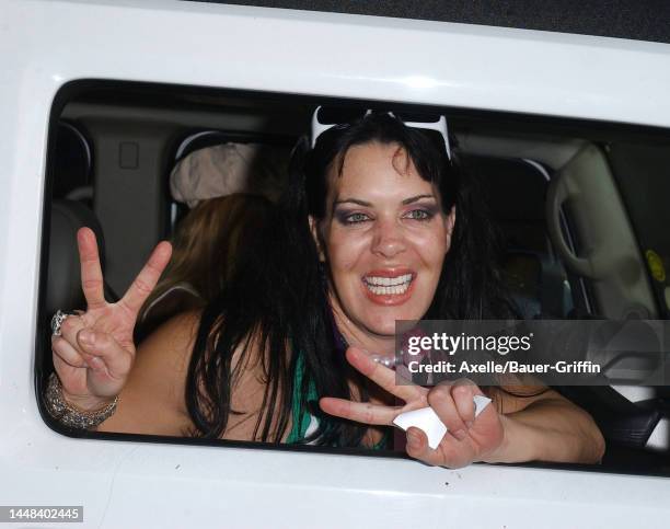 Chyna is seen on October 06, 2004 in Los Angeles, California.