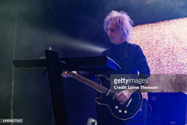 Perry Bamonte of The Cure performs at OVO Arena Wembley on December 11, 2022 in London, England.