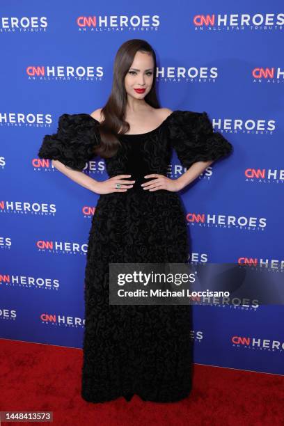 Sofia Carson attends the 16th annual CNN Heroes: An All-Star Tribute at the American Museum of Natural History on December 11, 2022 in New York City.