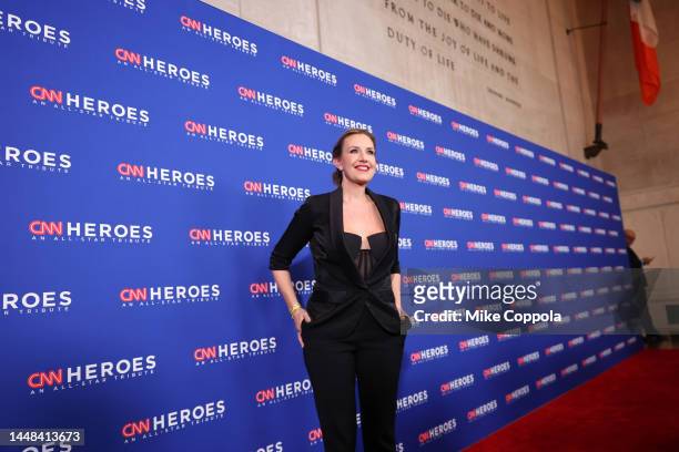 Poppy Harlow attends the 16th annual CNN Heroes: An All-Star Tribute at the American Museum of Natural History on December 11, 2022 in New York City.