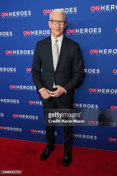 Anderson Cooper attends the 16th annual CNN Heroes: An All-Star Tribute at the American Museum of Natural History on December 11, 2022 in New York...