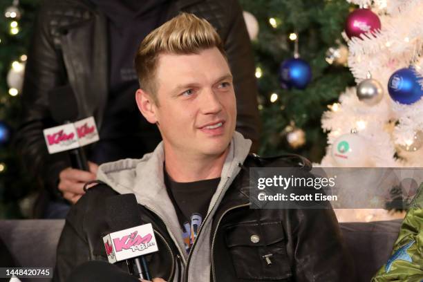 Nick Carter attends iHeartRadio KISS108's Jingle Ball 2022 Presented by Capital One at TD Garden on December 11, 2022 in Boston, Massachusetts.