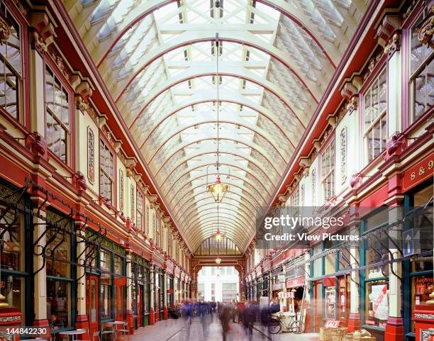 City Of London Book, The Square Mile, London, Ec, United Kingdom, Architect: Unknown City Of London, Leadenhall Market, Sir Horace Jones One Of...