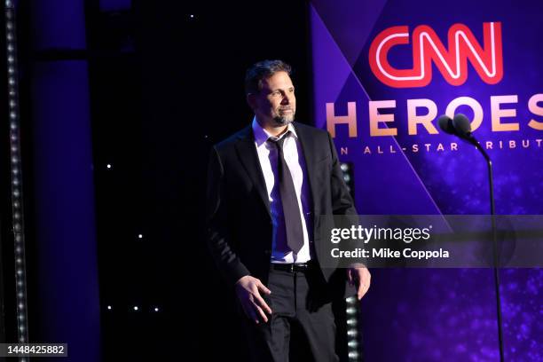 Jeremy Sisto speaks onstage during the 16th annual CNN Heroes: An All-Star Tribute at the American Museum of Natural History on December 11, 2022 in...