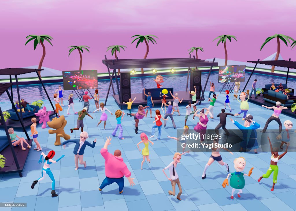 Music Events in the World of Metaverse