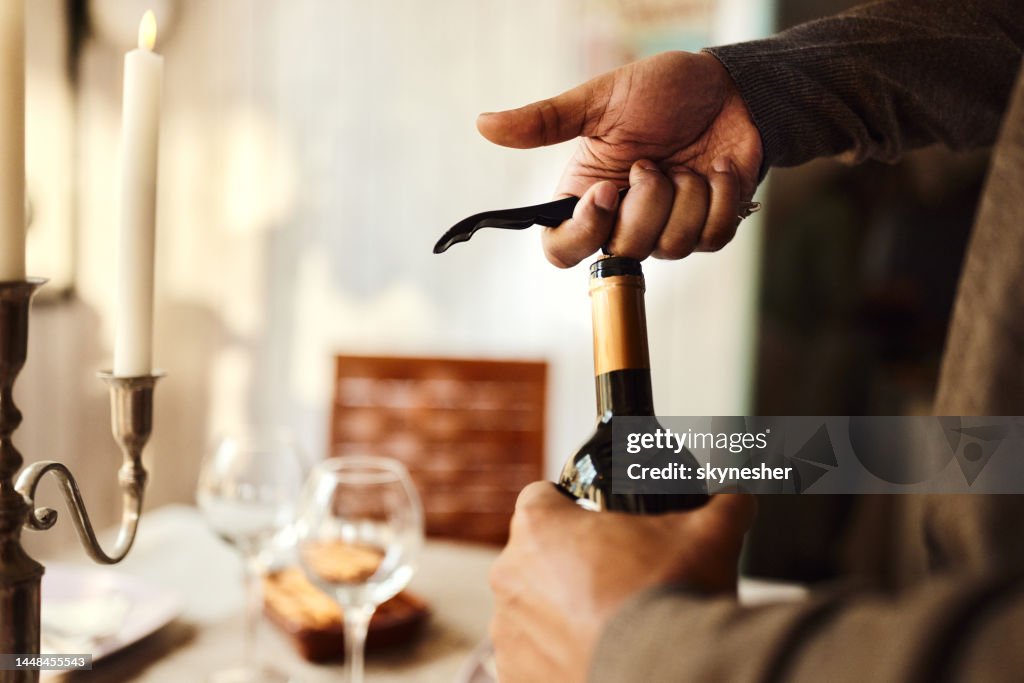 Eröffnender Rotwein!