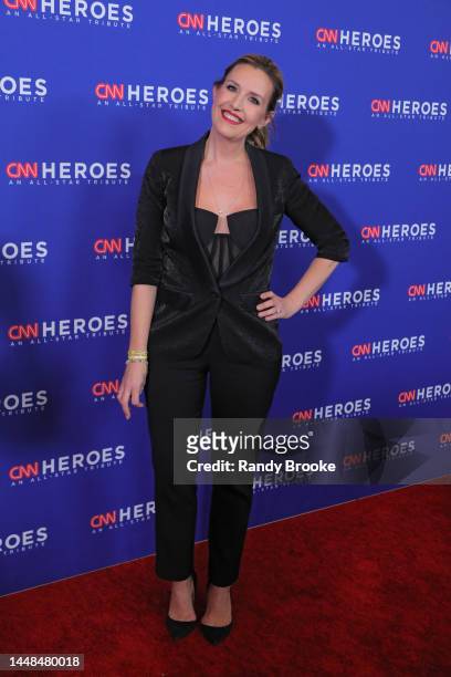 Poppy Harlow attends the 16th annual CNN Heroes: An All-Star Tribute at American Museum of Natural History on December 11, 2022 in New York City.