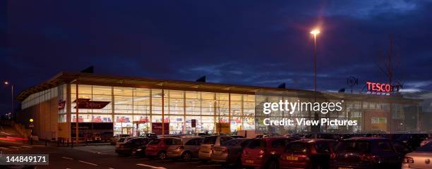 Tesco Cheetham Hill, Cheetham Hill, Manchester, Greater Manchester, United Kingdom, Architect: Michael Aukett Architects Tesco Cheetham Hill...