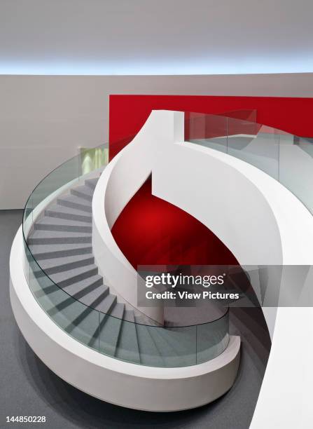 Niemeyer CenterAvilés, Asturias, Spain, Architect: Oscar Niemeyer Niemeyer Center In Aviles, Spain By Oscar Niemeyer, View Of Spiral Staircase