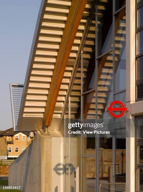 Tfl West Ham Bus Garage, West Ham, London, E16, United Kingdom, Architect: Pringle Richards Sharratt Tfl West Ham Bus Garage-Detail