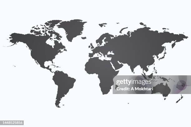 weltkarte. - worldmap stock-grafiken, -clipart, -cartoons und -symbole