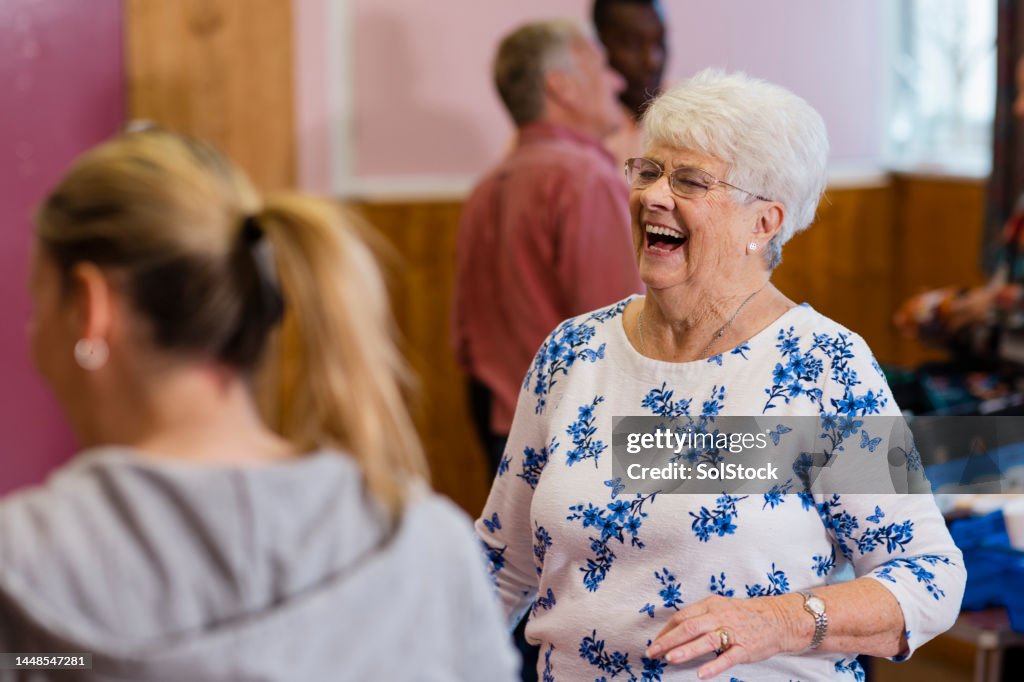 Supported by her Community Church