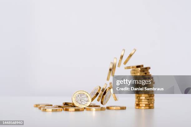 Pounds Stack 1,505 Stack Of Pound Coins Stock Photos, High-Res Pictures, and Images ...