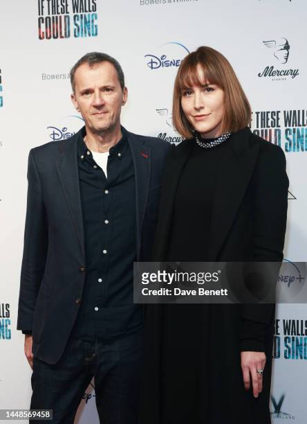 John Battsek and Producer Sarah Thomson attend the London Premiere of Disney Original Documentary "If These Walls Could Sing" at Abbey Road Studios...
