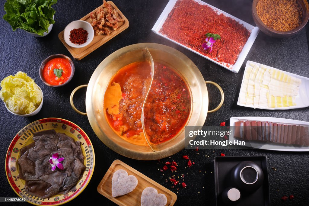 Chinese food, hot pot