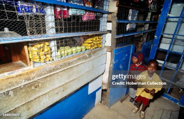 Township spaza shop, Western Cape