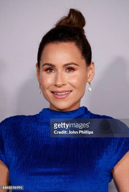 Minnie Driver attends the World Premiere of "The Witcher: Blood Origin" at BFI Southbank on December 12, 2022 in London, England.