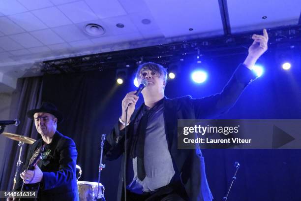 Peter Doherty performs a private show during the 14th Les Arcs Film Festival - Day Three on December 12, 2022 in Les Arcs, France.