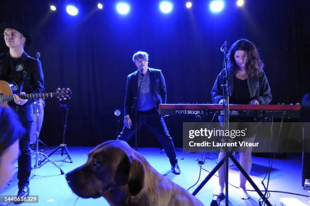 Peter Doherty performs a private show during the 14th Les Arcs Film Festival - Day Three on December 12, 2022 in Les Arcs, France.