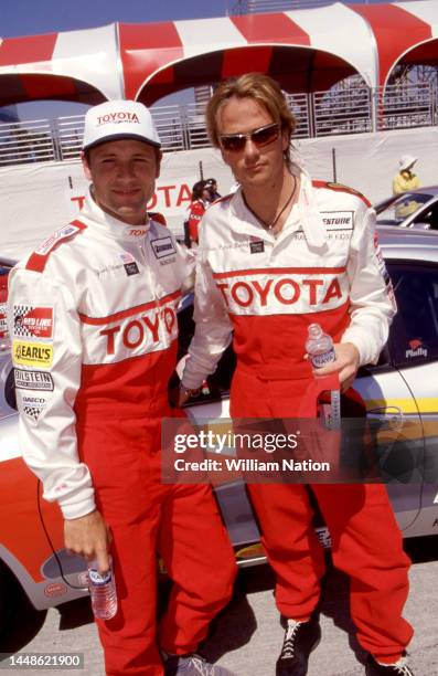 American actor Grant Show and American actor, author, and martial artist Sean Patrick Flanery pose for a portrait during the 21st Annual Toyota...