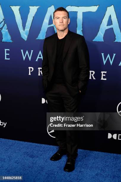 Sam Worthington attends 20th Century Studio's "Avatar 2: The Way of Water" U.S. Premiere at Dolby Theatre at Dolby Theatre on December 12, 2022 in...