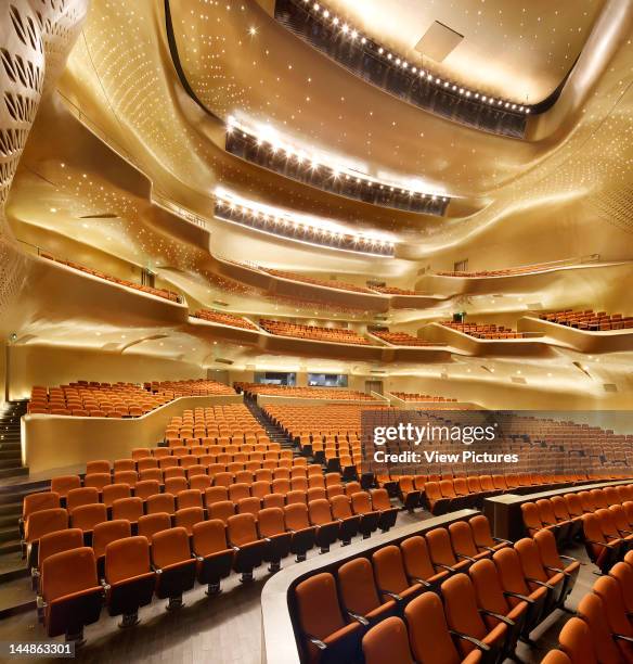 Opera HouseGuangzhouChina, Architect: Zaha Hadid, Guangzhou Opera House, Zaha Hadid Architects, Guangzhou, China Main Auditorium