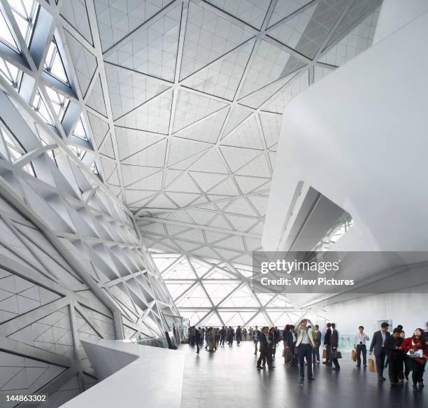 Opera HouseGuangzhouChina, Architect: Zaha Hadid, Guangzhou Opera House, Zaha Hadid Architects, Guangzhou, China Entrance Foyer