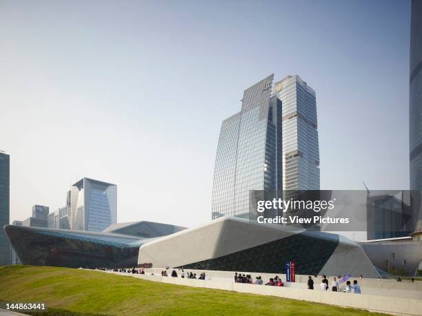 Opera HouseGuangzhouChina, Architect: Zaha Hadid, Opera House Zaha Hadid Guangzhou 2010 China