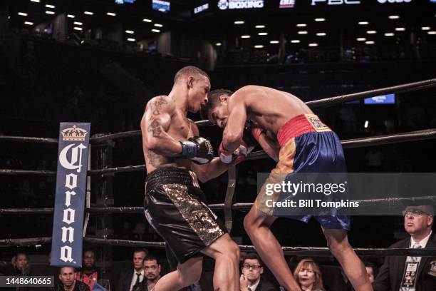 June 25: Regis Prograis defeats Luis Eduardo Florez by TKO on June 25th, 2016 in Brooklyn.