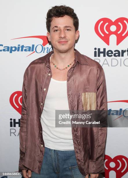 Charlie Puth attends the iHeartRadio Q102's Jingle Ball 2022 Presented by Capital One at Wells Fargo Center on December 12, 2022 in Philadelphia,...