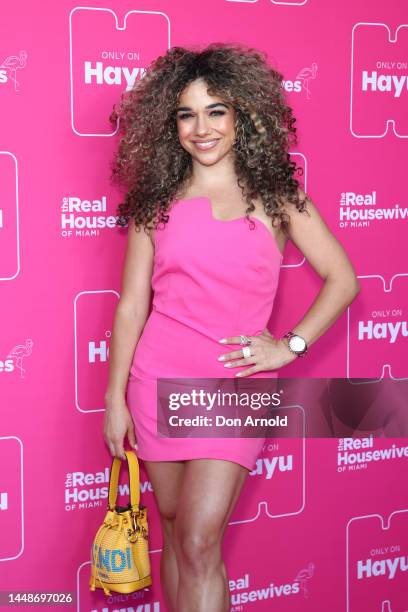 Tammy Christina attends the Real Housewives of Miami Season 5 Launch on December 13, 2022 in Sydney, Australia.