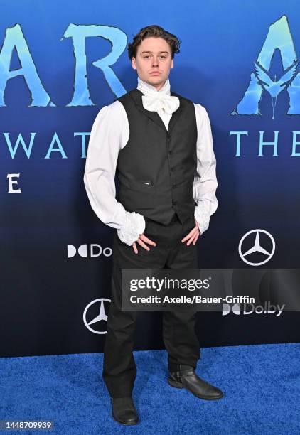 Britain Dalton attends 20th Century Studio's "Avatar 2: The Way of Water" U.S. Premiere at Dolby Theatre on December 12, 2022 in Hollywood,...