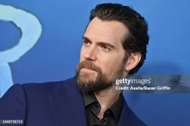 Henry Cavill attends 20th Century Studio's "Avatar 2: The Way of Water" U.S. Premiere at Dolby Theatre on December 12, 2022 in Hollywood, California.
