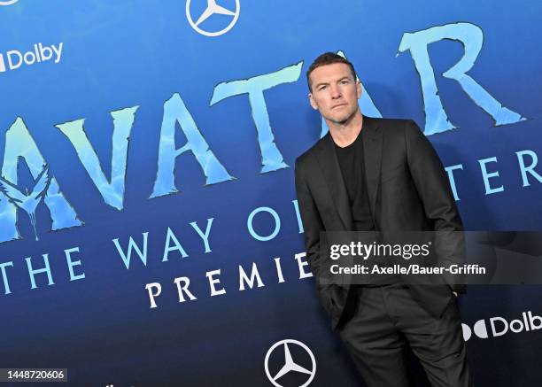 Sam Worthington attends 20th Century Studio's "Avatar 2: The Way of Water" U.S. Premiere at Dolby Theatre on December 12, 2022 in Hollywood,...