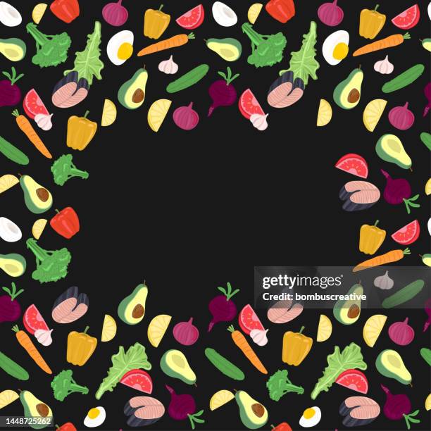 let's cook healthy food, template - cucumber drink stock illustrations