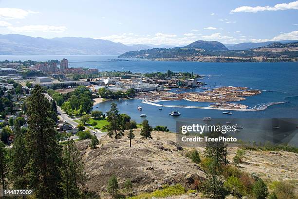 sutherland bay, kelowna, bc - kelowna stock-fotos und bilder