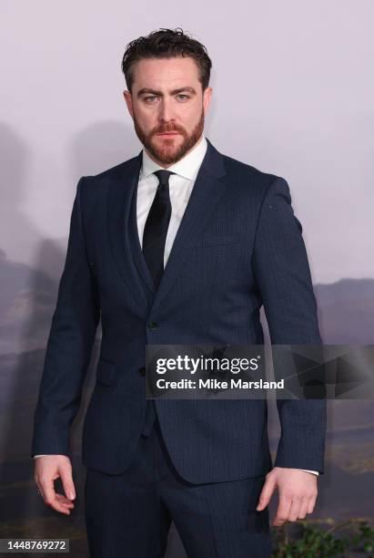 Laurence O'Fuarian attends the World Premiere of "The Witcher: Blood Origin" at BFI Southbank on December 12, 2022 in London, England.