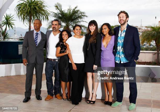 Actors Tory Kittles, director Wayne Blair, Miranda Tapsell, Deborah Mailman, Shari Sebbens, Jessica Mauboy and Chris O'Dowd attend the "The...