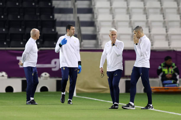 QAT: France Training Session - FIFA World Cup Qatar 2022