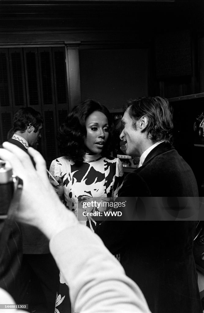 Percy Partu Diahann Carroll and Hugh Hefner attend a fundraiser for Senator... News ...