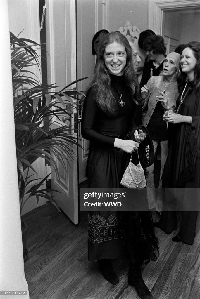 Rex Reed House Guest attends a housewarming party for Rex Reed's home in New York ...