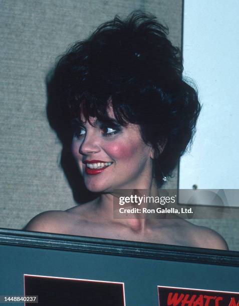 American singer Linda Ronstadt attend the first ASCAP at Sands Hotel and Casino, Atlantic City, New Jersey, July 19, 1984.