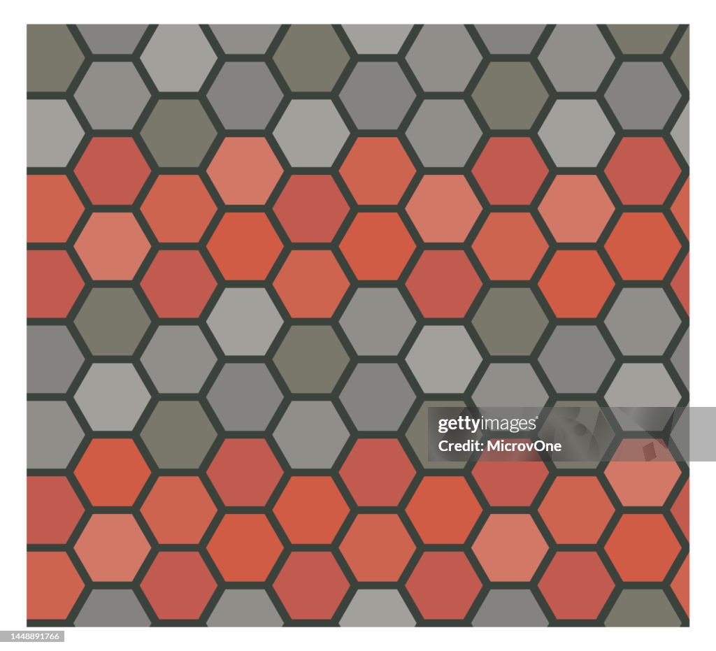 Stone Floor Tiles Color Block Seamless Pattern High-Res Vector Graphic ...
