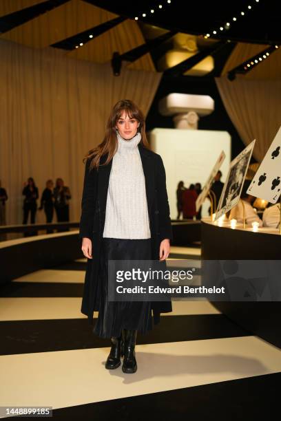 Charlotte Le Bon attends the "Le Grand Numero De Chanel" : Fragance Show At Le Grand Palais Ephemere, on December 13, 2022 in Paris, France.