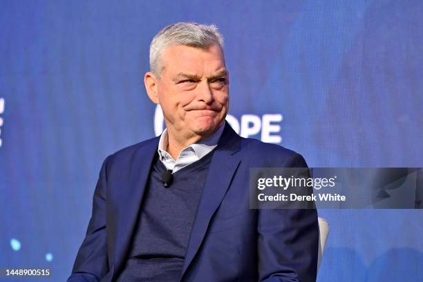 Ares Management Co-Founder & Executive Chairman Tony Ressler on stage during the 9th Annual HOPE Global Forums at the Hyatt Regency Atlanta on...